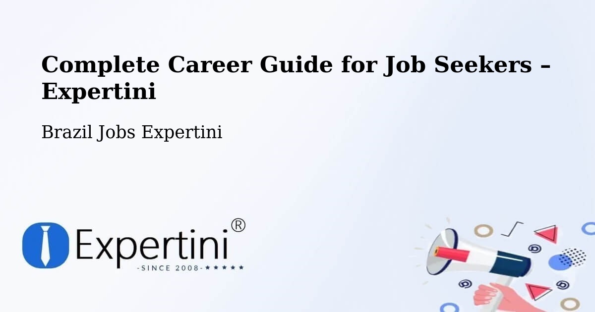 Career Guide for Job Seekers – Central - Central, Brazil Jobs Expertini