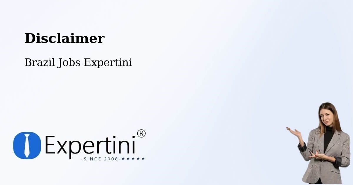 Disclaimer – Central - Brazil Jobs Expertini