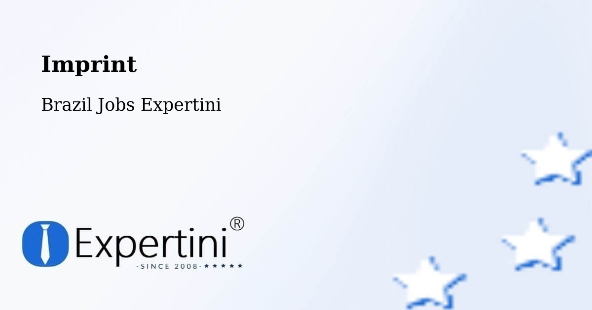 Imprint – Central - Brazil Jobs Expertini