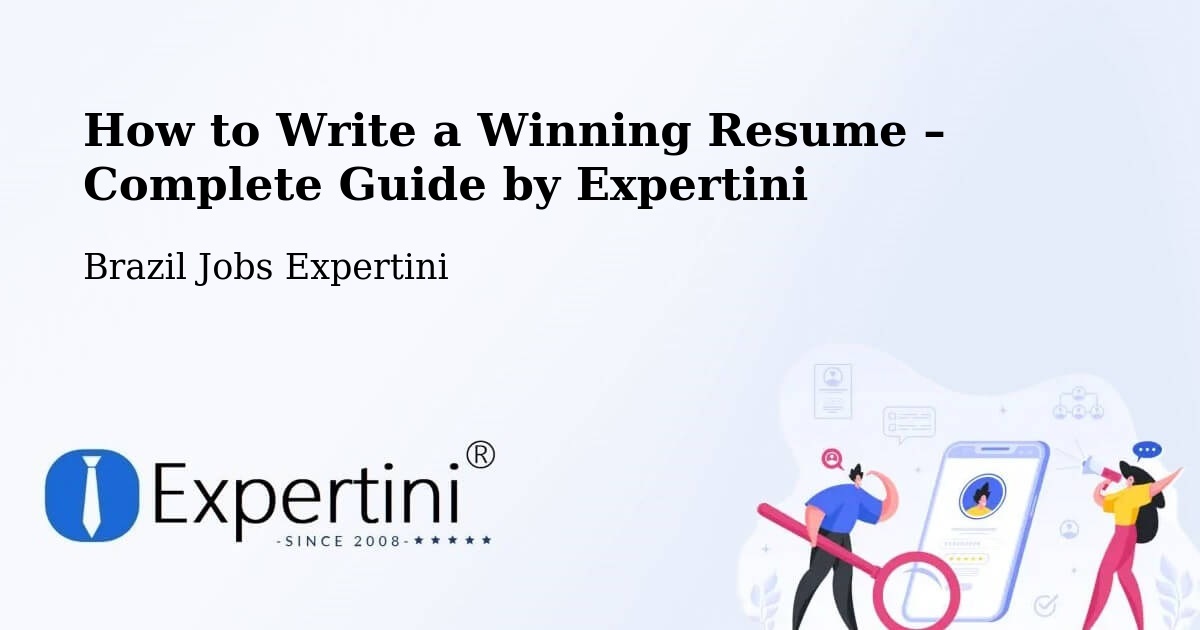 Resume Writing Guide for Job Seekers – Central - Central, Brazil Jobs Expertini